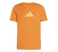 adidas Herren Tennis Category Graphic T-Shirt, Pure Orange, L