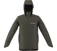 adidas Herren Terrex Multi Essentials 2 Layer Rain Jacket, olive strata, S