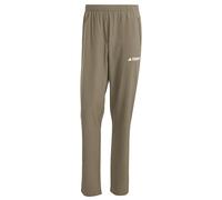 adidas Herren Terrex Multi Essentials Stretch Pants, Olive Strata, L