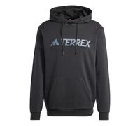adidas Herren Terrex Multi Large Logo Hoodie, Black, XS