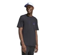 adidas Herren Triple Stripe Vibe Graphic T-Shirt, Black, S
