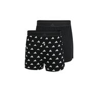 adidas Herren Unterwäsche Boxershorts 2er Pack Boxer (2pk) -Active Woven sous-vêtement, Noir 4am013, M Hommes