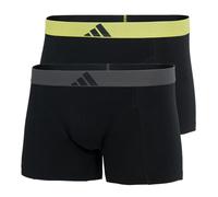 adidas Herren Unterwäsche Boxershorts 2er Pack-Trunk (2pk) -Active Flex Cotton Body Caleçon Boxeur, Assorted_4am020, XL Hommes
