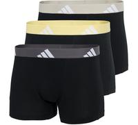 Adidas Pour des hommes Lot de 3 boxers Active Flex en coton, Noir