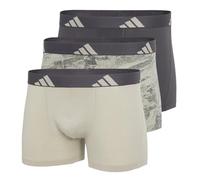 adidas Herren Unterwäsche Boxershorts 3er Pack-Trunk (3pk) -Active Flex Cotton Caleçon Boxeur, Assorted_4am002, S (Lot de 3) Hommes