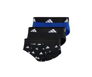 adidas Herren Unterwäsche Slip 3er Pack - Brief (3pk) - Active Flex Cotton Slips Homme