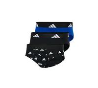 adidas Herren Unterwäsche Slip 3er Pack-Brief (3pk) -Active Flex Cotton sous-vêtement, 913 Multicolore 2, M Hommes