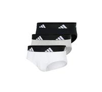 adidas Herren Unterwäsche Slip 3er Pack-Brief (3pk) -Active Flex Cotton sous-vêtement, 917 Assorti, L Hommes
