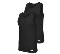 adidas Herren Unterwäsche Tank Top (2pk) -Active Flex Cotton Ergonomic Tricot, Noir 4am006, XL Hommes
