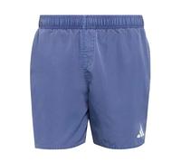 adidas Herren Washed Swim Shorts 5 inch, Dark Blue/White, M