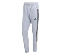 adidas Herren Workout Essentials All-Set 3-Stripes Knit Pant, Halo Silver/Black, L