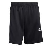 adidas Herren Workout Essentials All-Set 3-Stripes Knit Short, Black/White, XL 7 inch