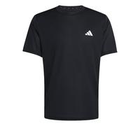 adidas Herren Workout Essentials Base 3-Stripes T-Shirt, Black/White, XL