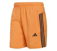 adidas Herren Workout Essentials Base 3 Stripes Woven Short, Pure Orange/Black, XL 5 inch