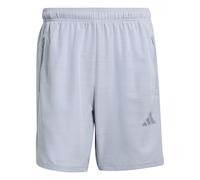 adidas Herren Workout Essentials Base Melange Woven Short, Halo Silver Mel, M 5 inch