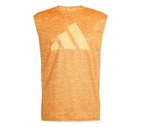 adidas Herren Workout Essentials BRANDLOVE Sleeve T-Shirt, Pure Tangerine Mel./Lucid Tangerine, 3XL
