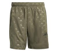 adidas Herren Workout Essentials BRANDLOVE Woven Short, Olive strata, S 5 inch