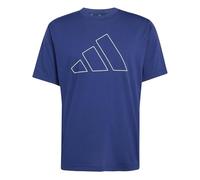 Adidas Workout Essentials Feelready Logo Short Sleeve T-shirt Bleu M / Regular Homme