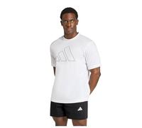 Adidas Workout Essentials Feelready Logo Short Sleeve T-shirt Blanc 3XL / Regular Homme