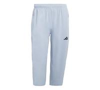 adidas Herren Workout Essentials Flex Woven 3/4 Pant, Halo Silver, L