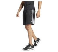 adidas Homme 3-Stripes AEROREADY Knit Shorts, Black/Wonder Blue, XL