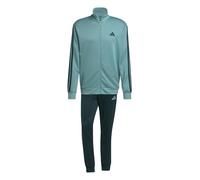 Survêtement adidas Sportswear Basic French Terry 3 bandes bleu clair noir - L