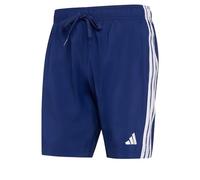 adidas Homme 3 Stripes Swim 8 inch Swimwear, Dark Blue/White, XL