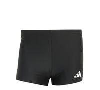 adidas Homme 3 Stripes Swim Boxers, Black/White, L-XL