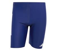 adidas Homme 3 Stripes Swim Jammers 8 inch, Dark Blue/White, S