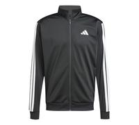 adidas Homme 3 Stripes Tricot Regular Track Top Sweatshirt, Black, S