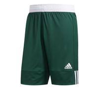 adidas 3G Speed Reversible Shorts Sport Homme, Dark Green/White, S