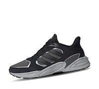Adidas Homme 90s Valasion Chaussure de Course, Noir Noir/Noir Noir/Gris Six, 42 2/3 EU