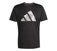adidas Homme adi365 Running Essentials Brand Love Tee, Black, S