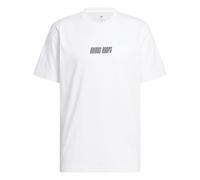Adidas Homme Adidas Hoops Graphic Tee, White/Black, XL