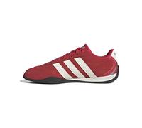 adidas Homme Adipista Shoes, Pure Ruby/Off White/Core Black, 43 1/3 EU