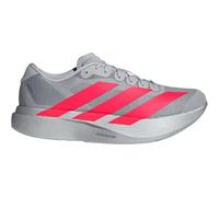 adidas Homme Adizero Evo SL Chaussures, Silver met.-Lucid Red-Iron, 45|45.5
