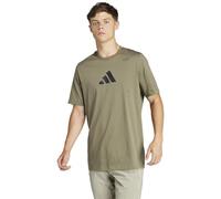 Adidas Homme AEROREADY All-Gym Category Graphic Tee, Olive strata, M