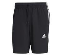 adidas Homme AEROREADY Essentials Chelsea 3-Stripes Shorts, Black/White, M