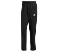 adidas Homme AEROREADY Essentials Stanford Open Hem Embroidered Small Logo Pants, Black, S Tall
