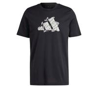 adidas Homme AEROREADY Tennis Logo Slam Graphic Tee, Black, M
