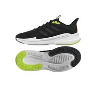 adidas Homme AlphaEdge + Shoes, Core Black/Carbon/Lucid Lemon, 46 EU