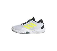 adidas Homme Amplimove Trainer Shoes Chaussures de Sport et d'entraînement, FTWR White/Lucid Lemon/Shock Pink, 40 2/3 EU