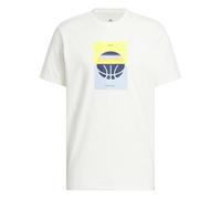 adidas Homme Another Bucket Graphic T-Shirt, Off White, S