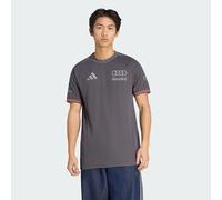 adidas Homme Audi Revolut Formula One Team 2026 Engineers & Marketing Authentic Driver Jersey Shirt, Grey strata/Iron met., XXL