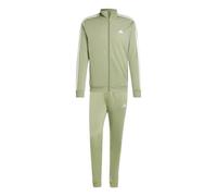 adidas Homme Basic 3-Stripes Tricot Track Suit, tent green/off white, XXL