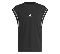 adidas Homme Basketball All World Sleeveless Tank, Black/Black, M