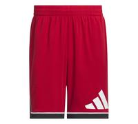 adidas Homme Basketball Badge of Sport Short, Team Power Red/Black, XXL 5 inch