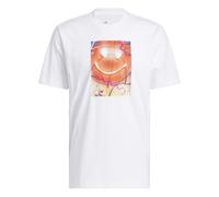 adidas Homme Basketball is Happiness Graphic T-Shirt, White, L