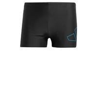 adidas Homme Big Bars Swim Boxers, Black/Bright Royal, XL