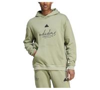 adidas Homme Brand Love French Terry Hoodie, Tent Green, L